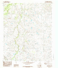 Download a high-resolution, GPS-compatible USGS topo map for Dickworsham, TX (1985 edition)