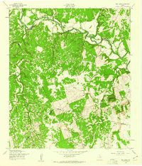 preview thumbnail of historical topo map of Bell County, TX in 1958