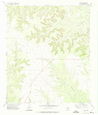 Download a high-resolution, GPS-compatible USGS topo map for Divide, TX (1975 edition)