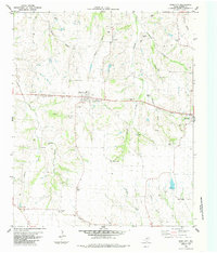 Download a high-resolution, GPS-compatible USGS topo map for Dodd City, TX (1985 edition)