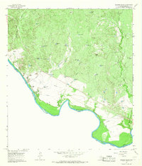 Download a high-resolution, GPS-compatible USGS topo map for Dolores Ranch, TX (1967 edition)