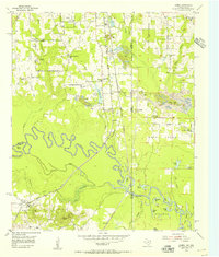 Download a high-resolution, GPS-compatible USGS topo map for Domino, TX (1955 edition)
