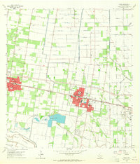 Download a high-resolution, GPS-compatible USGS topo map for Donna, TX (1965 edition)