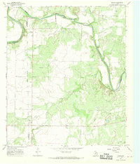 Download a high-resolution, GPS-compatible USGS topo map for Doole, TX (1969 edition)