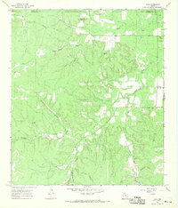 Download a high-resolution, GPS-compatible USGS topo map for Doss, TX (1969 edition)