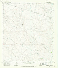 Download a high-resolution, GPS-compatible USGS topo map for Double Mill Draw NE, TX (1970 edition)