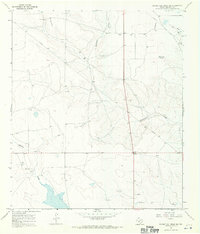 Download a high-resolution, GPS-compatible USGS topo map for Double Mill Draw NW, TX (1970 edition)