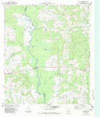 Download a high-resolution, GPS-compatible USGS topo map for Douglass, TX (1983 edition)