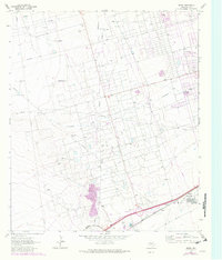 Download a high-resolution, GPS-compatible USGS topo map for Douro, TX (1981 edition)