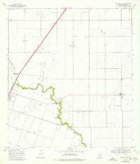 Download a high-resolution, GPS-compatible USGS topo map for Driscoll East, TX (1977 edition)