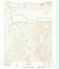 Download a high-resolution, GPS-compatible USGS topo map for Dry Creek NE, TX (1974 edition)