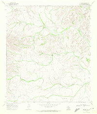 Download a high-resolution, GPS-compatible USGS topo map for Dryden NW, TX (1972 edition)