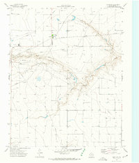 Download a high-resolution, GPS-compatible USGS topo map for Dumas NE, TX (1974 edition)