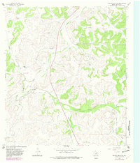 Download a high-resolution, GPS-compatible USGS topo map for Dunbar Draw NW, TX (1982 edition)