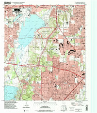 Download a high-resolution, GPS-compatible USGS topo map for Duncanville, TX (2001 edition)