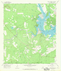 Download a high-resolution, GPS-compatible USGS topo map for Dunman Mountain, TX (1970 edition)