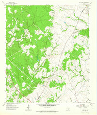 Download a high-resolution, GPS-compatible USGS topo map for Dunn Creek, TX (1964 edition)
