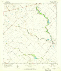preview thumbnail of historical topo map of Colorado County, TX in 1963
