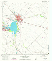 Download a high-resolution, GPS-compatible USGS topo map for Eagle Lake, TX (1983 edition)