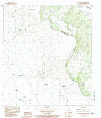Download a high-resolution, GPS-compatible USGS topo map for Eagle Pass SW, TX (1983 edition)