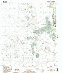 preview thumbnail of historical topo map of Maverick County, TX in 1983
