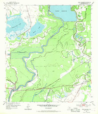 Download a high-resolution, GPS-compatible USGS topo map for East Columbia, TX (1969 edition)