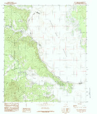 Download a high-resolution, GPS-compatible USGS topo map for East Hamilton, TX (1984 edition)