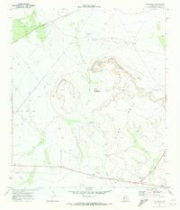 Download a high-resolution, GPS-compatible USGS topo map for East Mesa, TX (1973 edition)