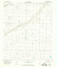 Download a high-resolution, GPS-compatible USGS topo map for Easter, TX (1968 edition)