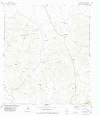 Download a high-resolution, GPS-compatible USGS topo map for Echo Canyon, TX (1978 edition)