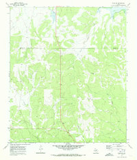 Download a high-resolution, GPS-compatible USGS topo map for Eden SE, TX (1973 edition)