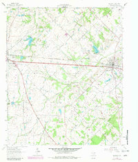 Download a high-resolution, GPS-compatible USGS topo map for Edgewood, TX (1982 edition)