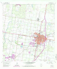 Download a high-resolution, GPS-compatible USGS topo map for Edinburg, TX (1984 edition)