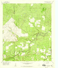 preview thumbnail of historical topo map of Stephens County, TX in 1958