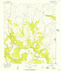 Download a high-resolution, GPS-compatible USGS topo map for Eidson Lake, TX (1957 edition)