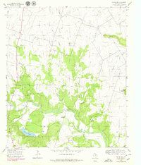 Download a high-resolution, GPS-compatible USGS topo map for Eidson Lake, TX (1979 edition)