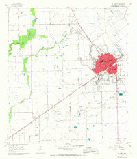 Download a high-resolution, GPS-compatible USGS topo map for El Campo, TX (1967 edition)