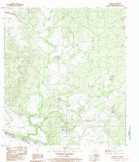 Download a high-resolution, GPS-compatible USGS topo map for El Indio, TX (1983 edition)