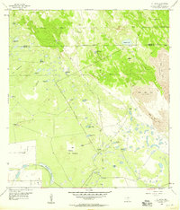 Download a high-resolution, GPS-compatible USGS topo map for El Jardin, TX (1958 edition)