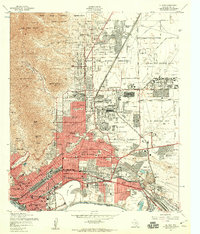 Download a high-resolution, GPS-compatible USGS topo map for El Paso, TX (1959 edition)