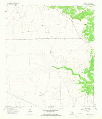 Download a high-resolution, GPS-compatible USGS topo map for Eldorado NW, TX (1966 edition)