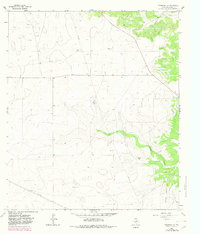 Download a high-resolution, GPS-compatible USGS topo map for Eldorado NW, TX (1982 edition)