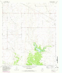 Download a high-resolution, GPS-compatible USGS topo map for Eldorado SW, TX (1982 edition)