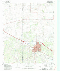 Download a high-resolution, GPS-compatible USGS topo map for Electra, TX (1995 edition)
