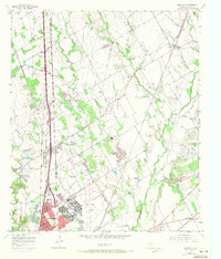 Download a high-resolution, GPS-compatible USGS topo map for Elm Mott, TX (1971 edition)
