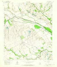 Download a high-resolution, GPS-compatible USGS topo map for Emhouse, TX (1965 edition)