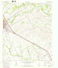 Download a high-resolution, GPS-compatible USGS topo map for Ennis East, TX (1979 edition)