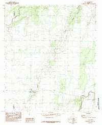 Download a high-resolution, GPS-compatible USGS topo map for Eola, TX (1984 edition)