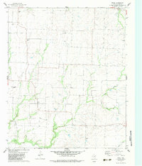 preview thumbnail of historical topo map of Grayson County, TX in 1982