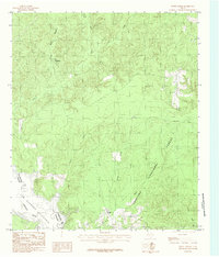 Download a high-resolution, GPS-compatible USGS topo map for Etoile North, TX (1984 edition)